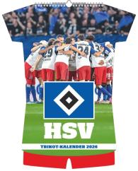 Neumann: Hamburger SV 2026 - Trikotkalender - Fußball-Kalender - Fan-Kalender - 34,1x42