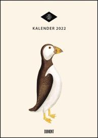 Wandkalender »Menagerie« 2022 - Historische Tier- und -Pflanzen-Zeichnungen modern interpretiert - Von 30x40 - 29,7 x 42 cm - Mit Spiralbindung