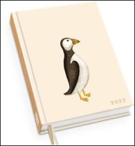 Taschenkalender »Papageientaucher« 2022 - Von 30x40 - Terminplaner mit Wochenkalendarium - Format 11,3 x 16,3 cm