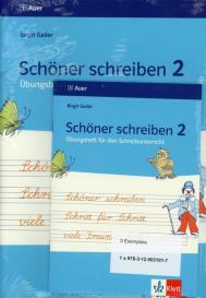 Birgit Gailer: Schöner schreiben Schritt für Schritt, viele Freunde helfen mit. inkl. Übungsheft, 2. Jahrgangsstufe - Lateinische Ausgangsschrift
