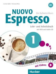 Giovanna Rizzo, Luciana Ziglio: Nuovo Espresso A1. Lehr- und Arbeitsbuch mit DVD und Audio-CD