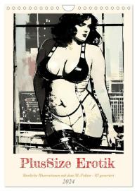 Cathrin Illgen: PlusSize Erotik (Wandkalender 2024 DIN A4 hoch), CALVENDO Monatskalender