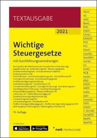 Nwb Gesetzesredaktion: Wichtige Steuergesetze