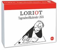 Loriot: Loriot Tagesabreißkalender 2024. Kultiger Humor-Tischkalender, Abreißkalender für jeden Tag. Kalender 2024 zum Aufstellen oder Aufhängen.
