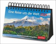 Martina Schnober-Sen: Eine Reise um die Welt Premiumkalender 2024. Tages-Tischkalender zum Umklappen, mit faszinierenden Aufnahmen aus aller Welt. Hochwertiger Foto-Tischkalender 2024