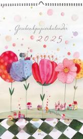 Silke Leffler: Geschenkpapierkalender 2025