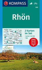 Kompass-Karten Gmbh: KOMPASS Wanderkarte Rhön 1:50 000