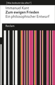 Immanuel Kant, Rudolf Malter: Zum ewigen Frieden
