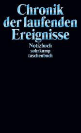 Suhrkamp Verlag, Suhrkamp Verlag: Notizbuch »Chronik der laufenden Ereignisse«