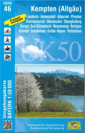 Landesamt für Digitalisierung, Breitband und Vermessung, Bayern: UK50-46 Kempten (Allgäu)