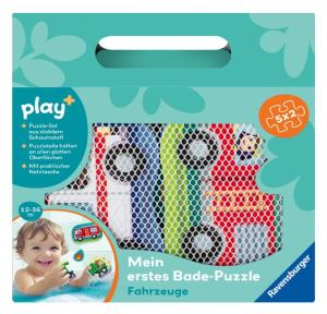 Play+ Mein erstes Bade-Puzzle: Fahrzeuge - ab 12 Monate 