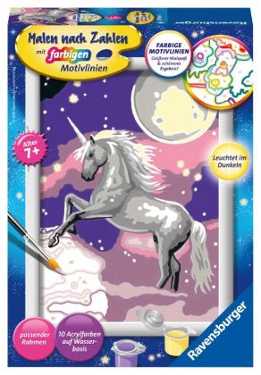 Einhorn. Malen nach Zahlen Serie E Brilliant 