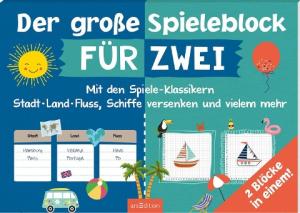 Der große Spieleblock für zwei 