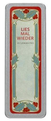 Lies mal wieder - 20 Lesezeichen 