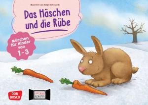 Antje Bohnstedt: Das Häschen und die Rübe. Kamishibai Bildkartenset 