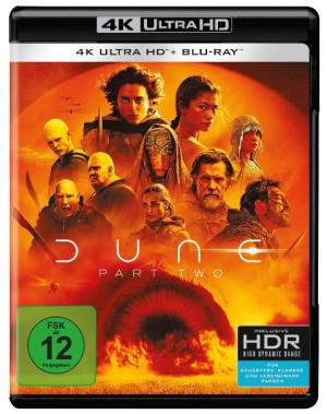 Dave Bautista, Josh Brolin, Austin Butler, Timothée Chalamet, Rebecca Ferguson, Stephen McKinley Henderson, Frank Herbert, Florence Pugh, Denis Villeneuve, Christopher Walken, Zendaya: Dune: Part Two - 4K UHD 