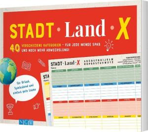 Stadt - Land - X. Spielblock Stadt-Land-Fluss 