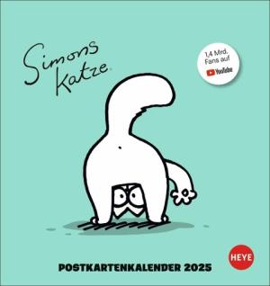 Simons Katze Postkartenkalender 2025 
