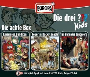 Die drei ??? Kids 3er Box. Folgen 22 - 24 (drei Fragezeichen) 3 CDs 