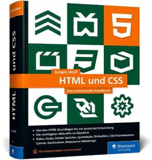 Jürgen Wolf: HTML und CSS 