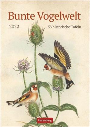 Harenberg: Bunte Vogelwelt Kalender 2022 