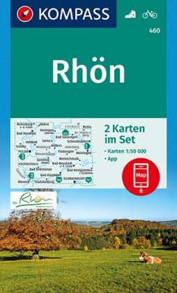 Kompass-Karten Gmbh: KOMPASS Wanderkarte Rhön 1:50 000 