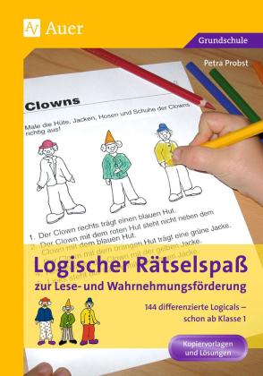 Petra Probst: Logischer Rätselspaß zur Lese- und Wahrnehmungsförderung 
