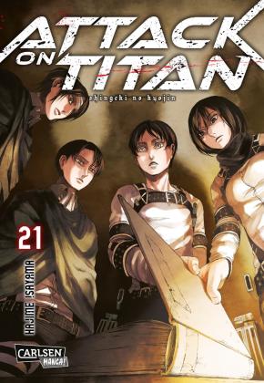 Hajime Isayama: Attack on Titan 21 