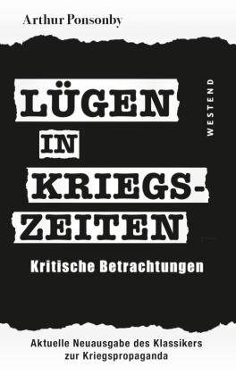 Arthur Ponsonby: Lügen in Kriegszeiten 