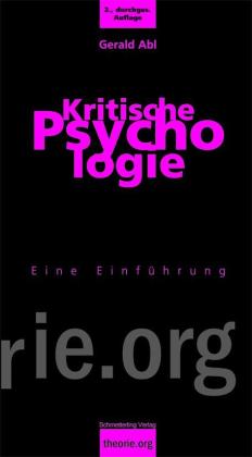 Gerald Abl: Kritische Psychologie, 2. Aufl. 