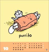 Simons Katze Postkartenkalender 2025 