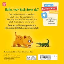 Kathrin Lena Orso, Iris Blanck: Mein erstes Vorlese-Fühlbuch - Bist du ein Löwe? 