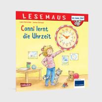Liane Schneider, Janina Görrissen: LESEMAUS 190: Conni lernt die Uhrzeit 