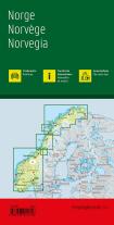 freytag & berndt, freytag & berndt: Norwegen, Straßenkarte 1:600.000, freytag & berndt 