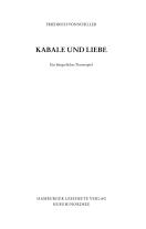Friedrich von Schiller: Kabale und Liebe 