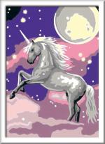 Einhorn. Malen nach Zahlen Serie E Brilliant 