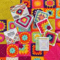 Katrin Marburger, Claire Montgomerie: Granny Square Häkel-Karten (Deutsche Ausgabe) 