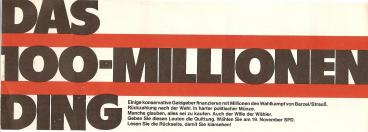 Albrecht Müller: Willy wählen '72 