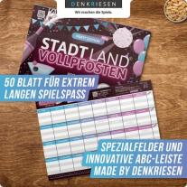 STADT LAND VOLLPFOSTEN® - PARTY EDITION - "Jetzt geht's rund." 