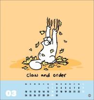 Simons Katze Postkartenkalender 2025 