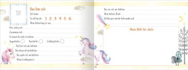Alle meine Freunde - Einhorn 