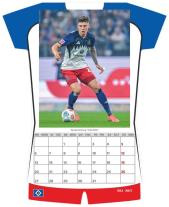 Neumann: Hamburger SV 2026 - Trikotkalender - Fußball-Kalender - Fan-Kalender - 34,1x42 