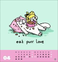 Simons Katze Postkartenkalender 2025 