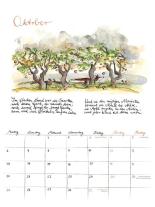 Melanie Garanin, Rainer Maria Rilke: Rilke-Kalender 2025 - Wandkalender 