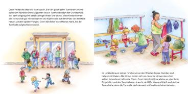 Liane Schneider, Janina Görrissen: LESEMAUS 114: Conni geht zum Kinderturnen 