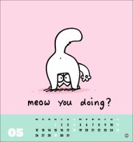 Simons Katze Postkartenkalender 2025 