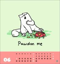 Simons Katze Postkartenkalender 2025 