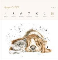 Hannah Dale: Happy Animals Premium-Postkartenkalender 2025 